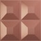 Ekena Millwork 11 7/8in. W x 11 7/8in. H Swindon EnduraWall Decorative 3D Wall Panel Covers 0.98 Sq. Ft. WP12X12SWFCP - alternate 1